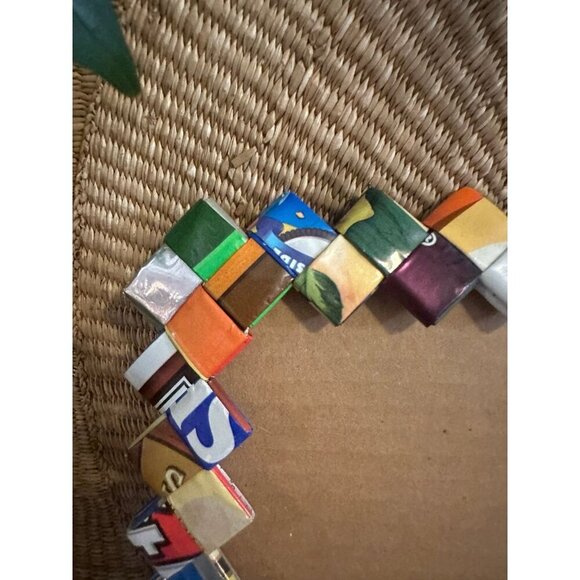 Handmade Recycled cardboard picture frame - Picture 2 of 12